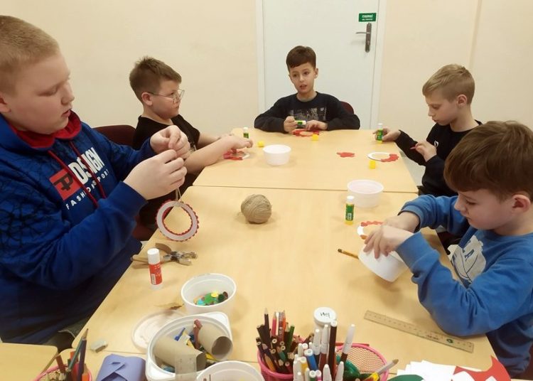 Walentynkowa pomoc dla Tymka w świetlicy