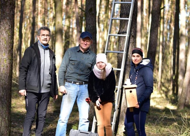 Zainstalowali budki lęgowe