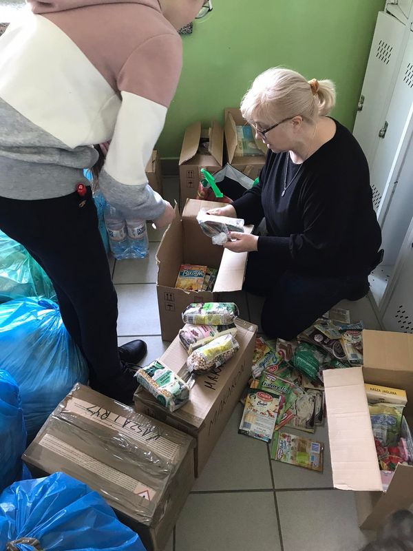 Dary ze Strzałkowa dotarły do Żytomierza