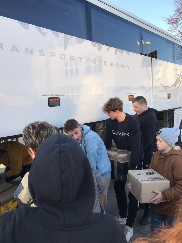 Dary ze Strzałkowa dotarły do Żytomierza