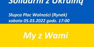 Solidarni z Ukrainą. Zapraszają na słupecki rynek
