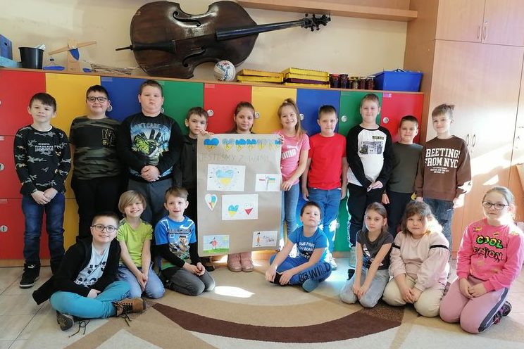 Zbierali dla dzieci z Ukrainy