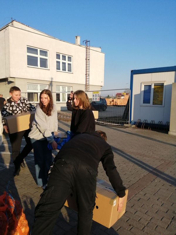 Dary ze Strzałkowa dotarły do Żytomierza