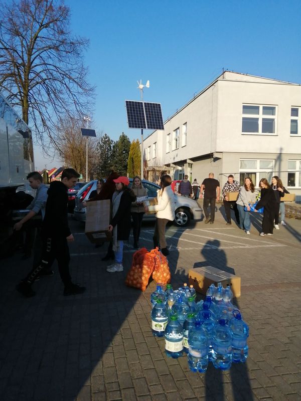 Dary ze Strzałkowa dotarły do Żytomierza