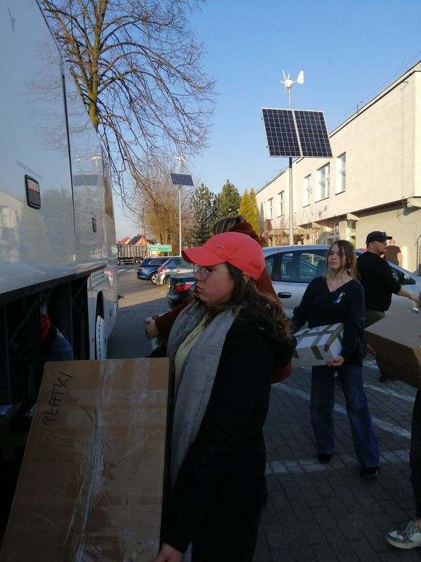Dary ze Strzałkowa dotarły do Żytomierza
