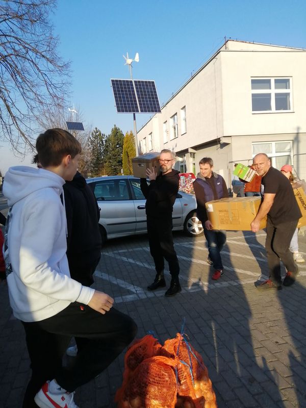 Dary ze Strzałkowa dotarły do Żytomierza