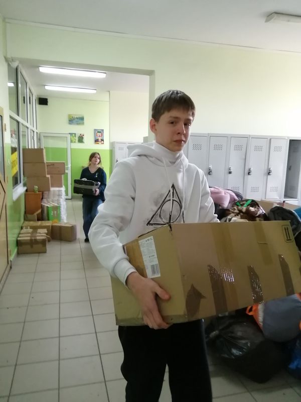 Dary ze Strzałkowa dotarły do Żytomierza