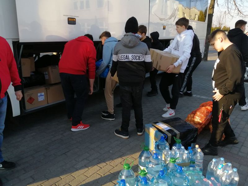 Dary ze Strzałkowa dotarły do Żytomierza