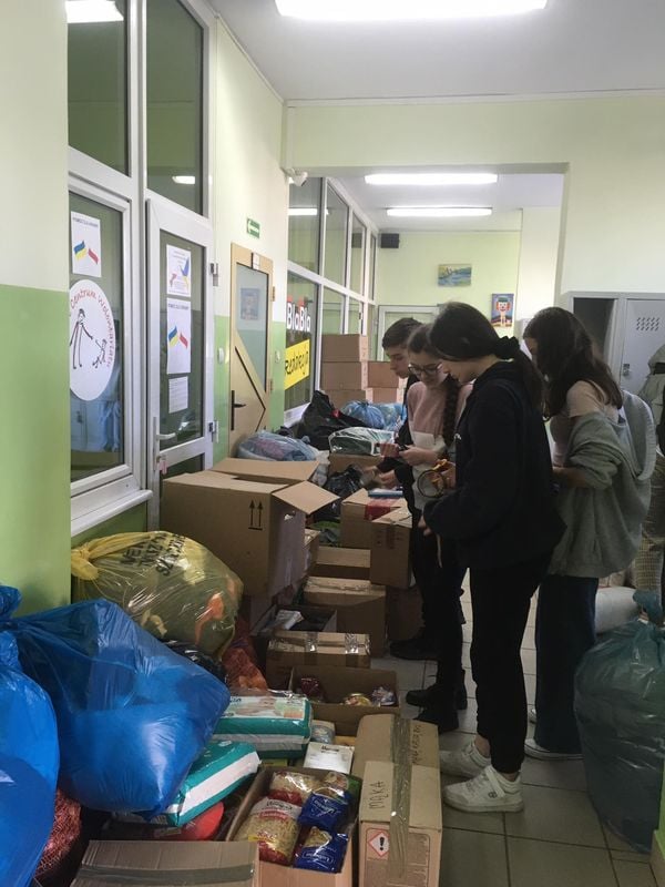 Dary ze Strzałkowa dotarły do Żytomierza