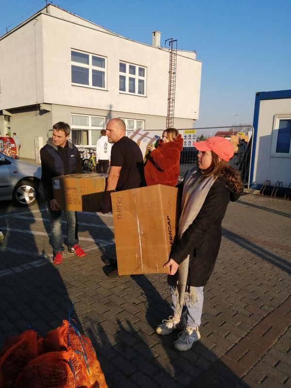 Dary ze Strzałkowa dotarły do Żytomierza