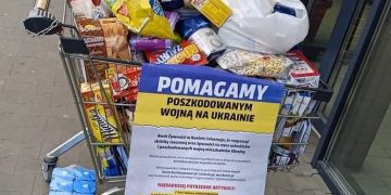 Wolontariusze ze Strzałkowa wspierają Bank Żywności