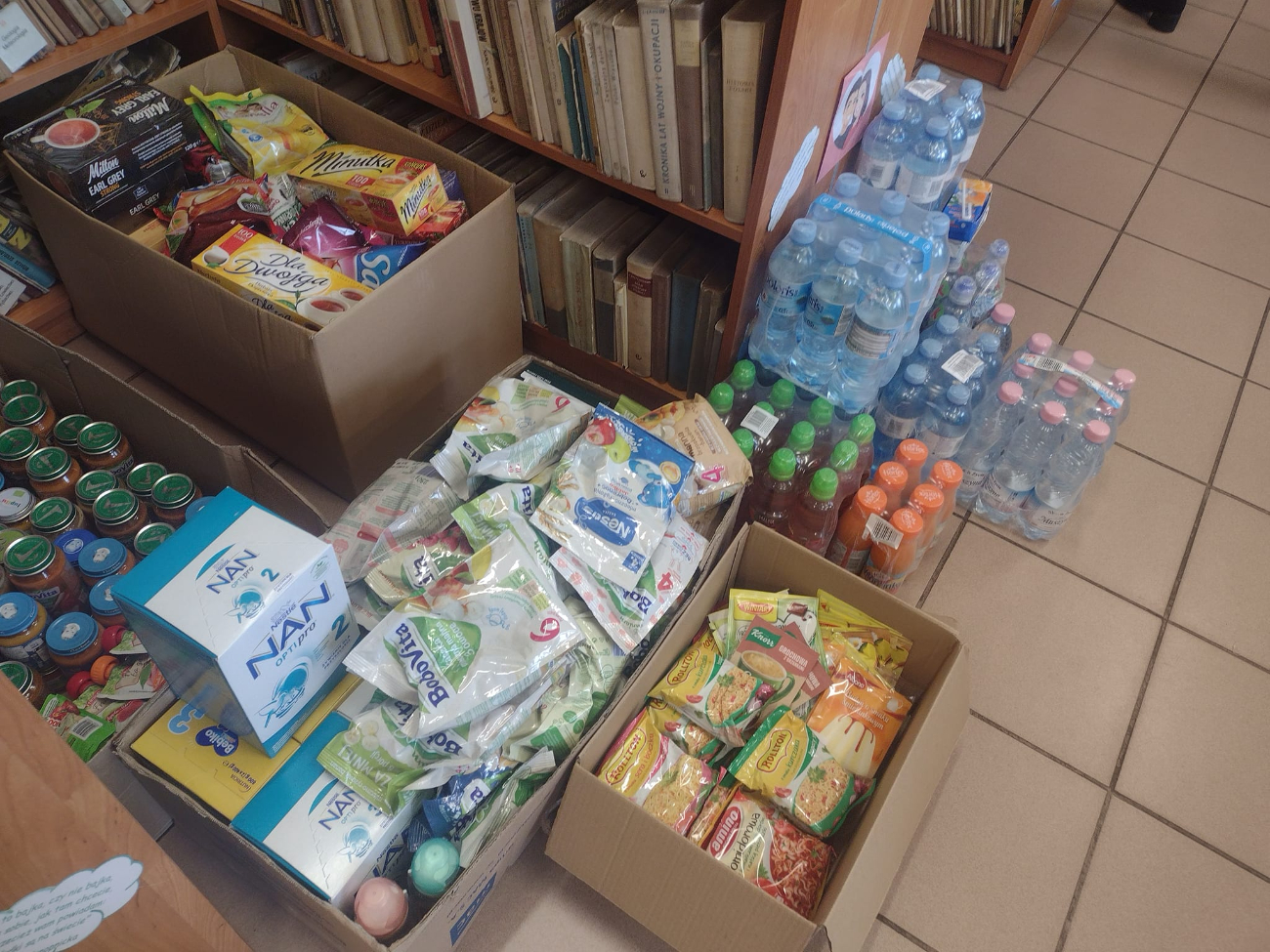 Szkoła w Lądku też pomaga