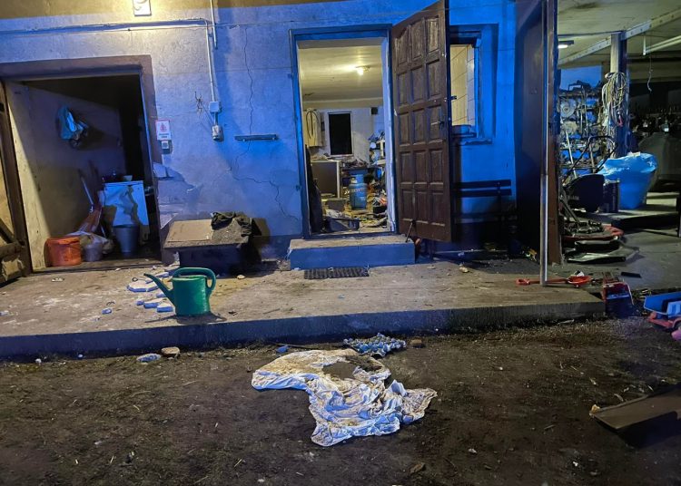 W Giewartowie wybuchł gaz. Jedna osoba poszkodowana