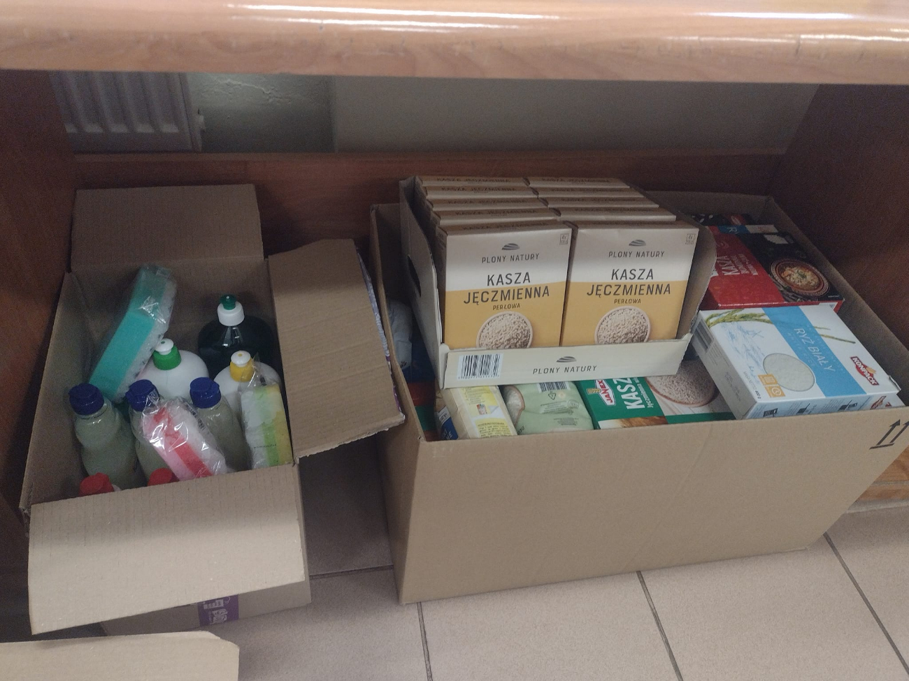 Szkoła w Lądku też pomaga