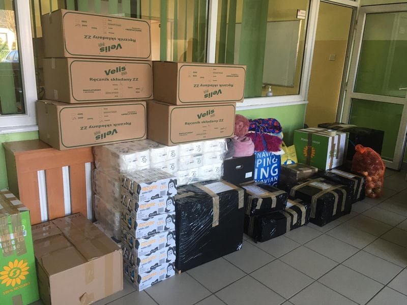 Dary ze Strzałkowa dotarły do Żytomierza