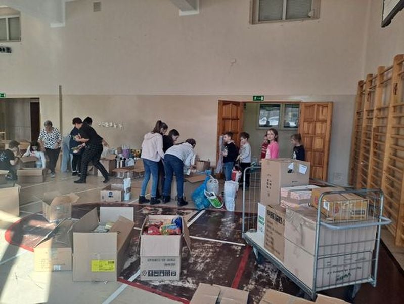 Dary ze Strzałkowa dotarły do Żytomierza