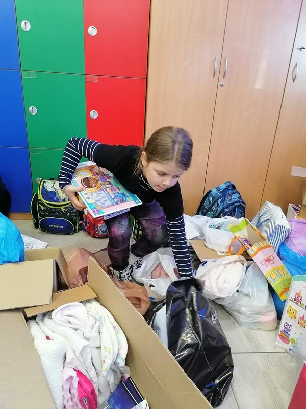 Zbierali dla dzieci z Ukrainy