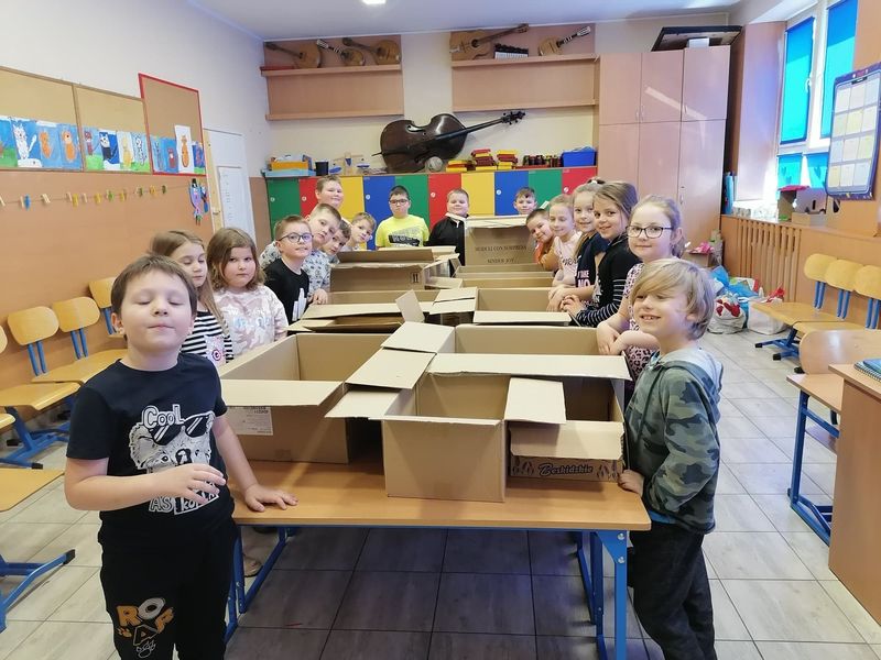 Zbierali dla dzieci z Ukrainy