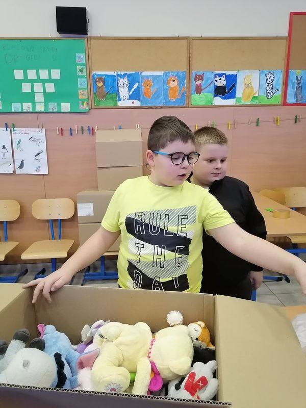 Zbierali dla dzieci z Ukrainy