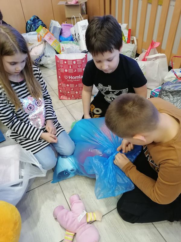 Zbierali dla dzieci z Ukrainy