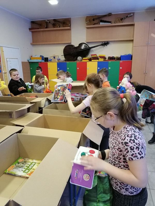 Zbierali dla dzieci z Ukrainy