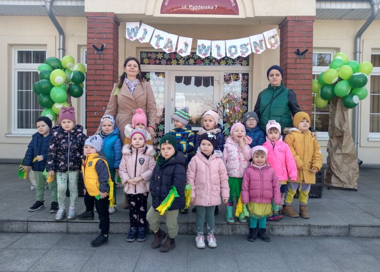 Przedszkole powitało wiosnę