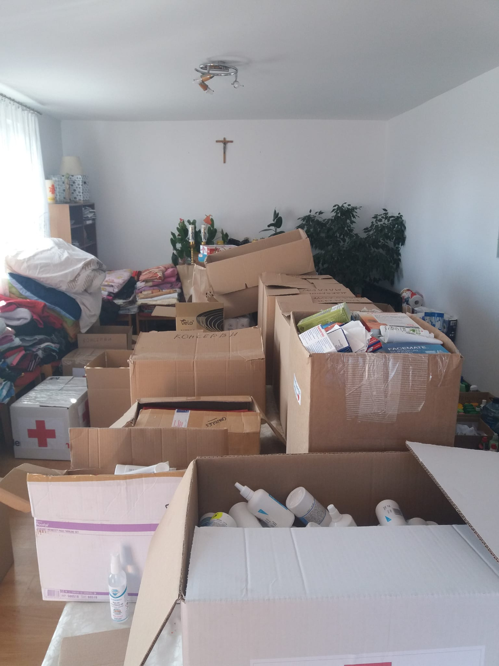 Parafia w Kowalewie przygotowała kolejny transport dla Ukrainy