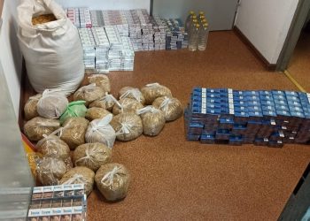 Przechowywał nielegalny alkohol i wyroby tytoniowe