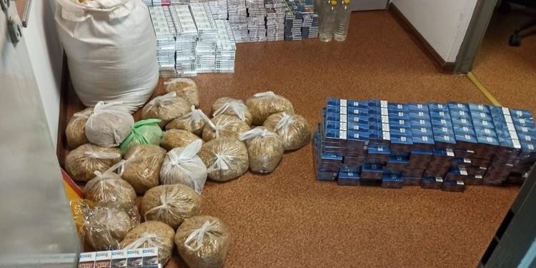 Przechowywał nielegalny alkohol i wyroby tytoniowe