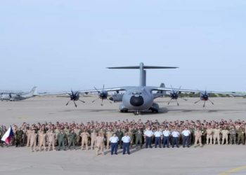 Powidzka załoga wykonywała loty w Hiszpanii