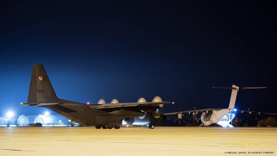 Powidzka załoga wykonywała loty w Hiszpanii