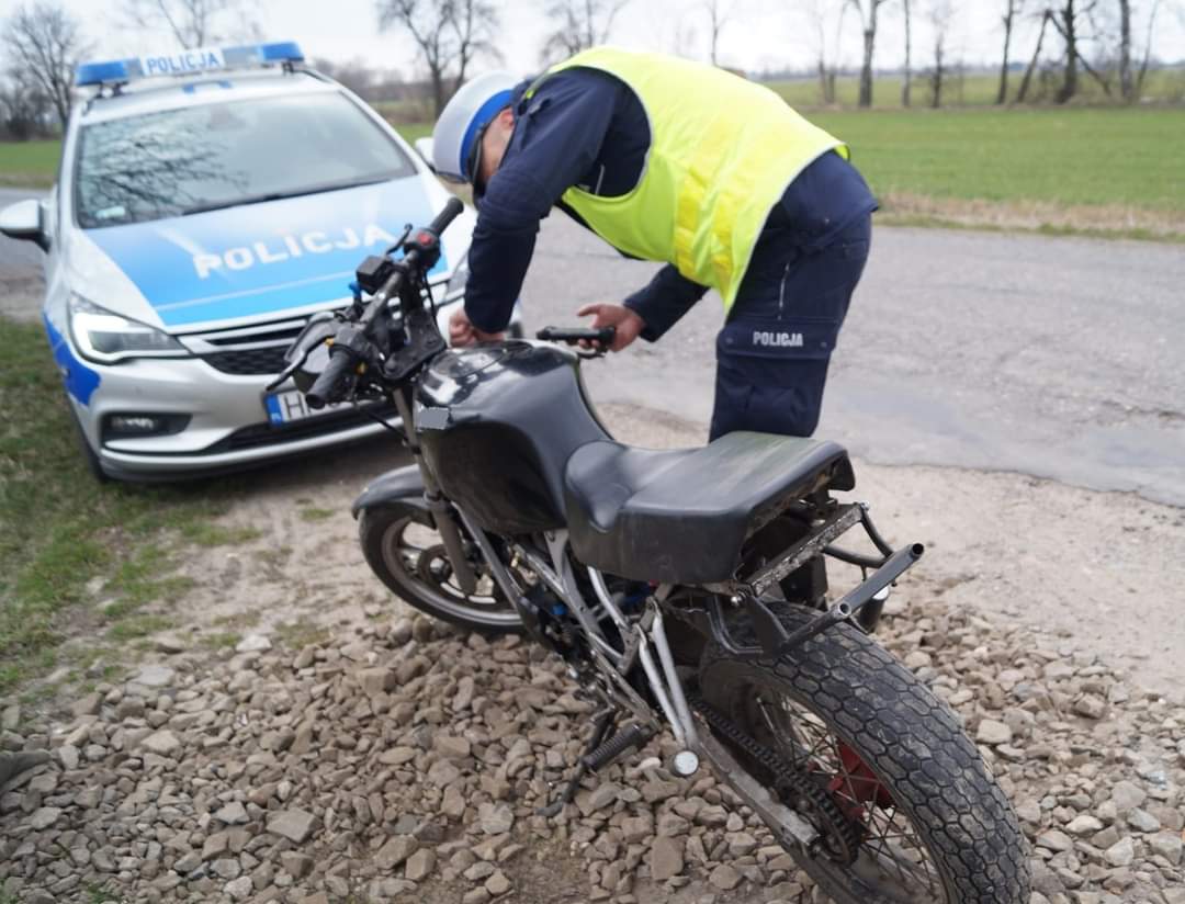 Kierowca motocykla odpowie przed sądem