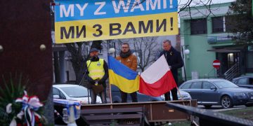 Słupczanie pokazali solidarność z Ukrainą ZDJĘCIA