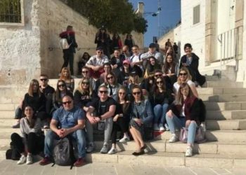 Uczniowie na praktykach w Italii