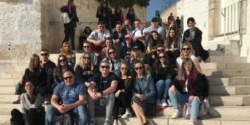 Uczniowie na praktykach w Italii