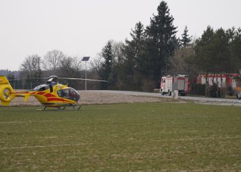 Helikopter LPR lądował w Kochowie. Co się stało?