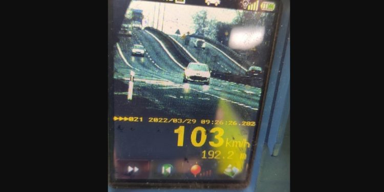 Dostał 1,5 tys. zł mandatu