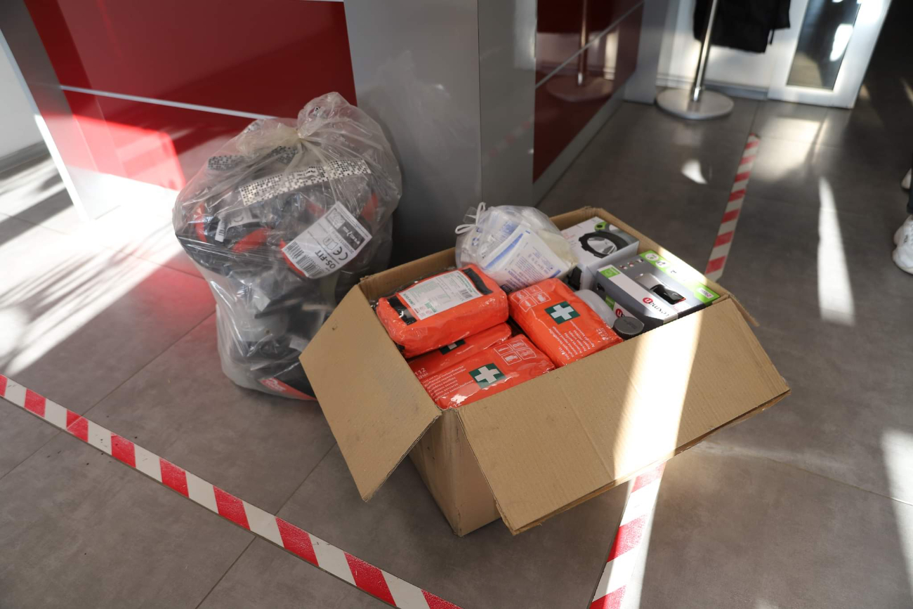 Pracownicy marketów jadą walczyć na Ukrainę