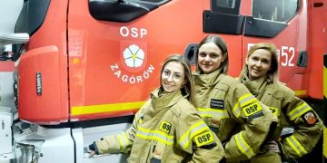 Z miłości do czerwieni,  czyli o strażakach na obcasach