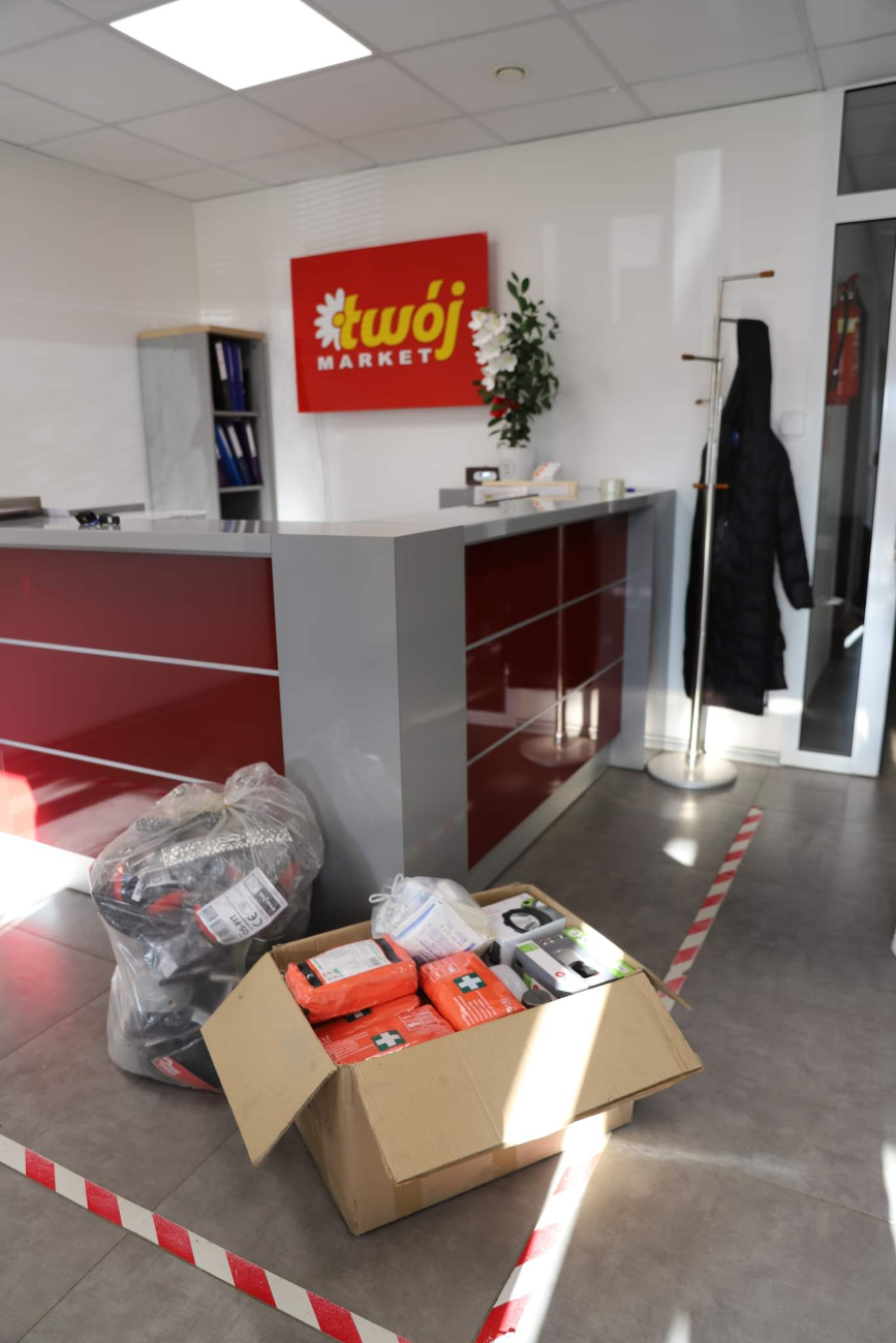 Pracownicy marketów jadą walczyć na Ukrainę