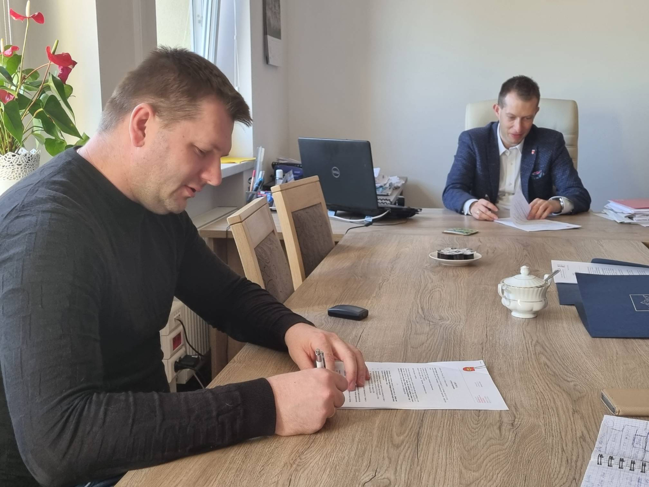 Jest umowa na budowę kanalizacji