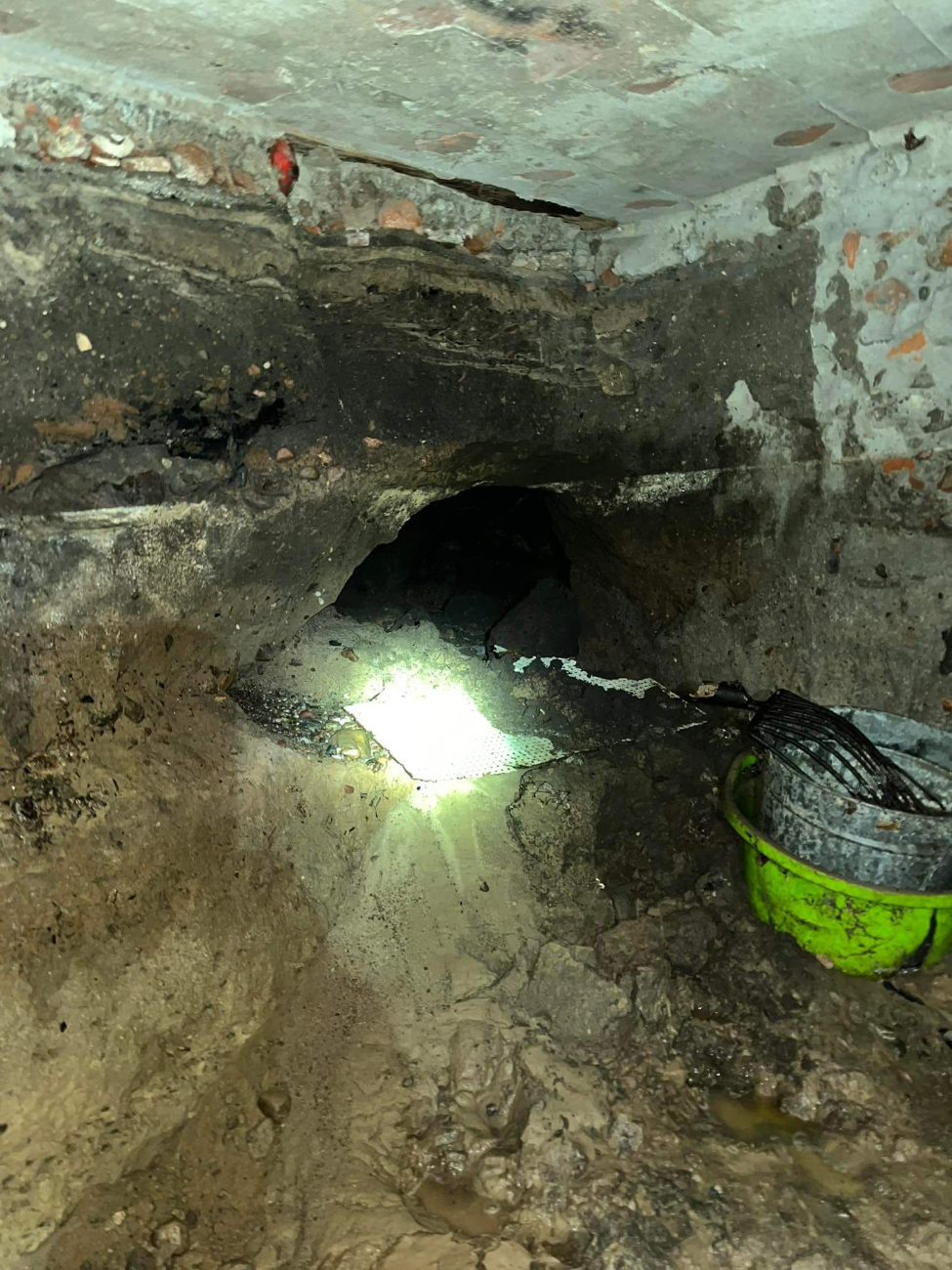 Dwie zalane piwnice w Powidzu