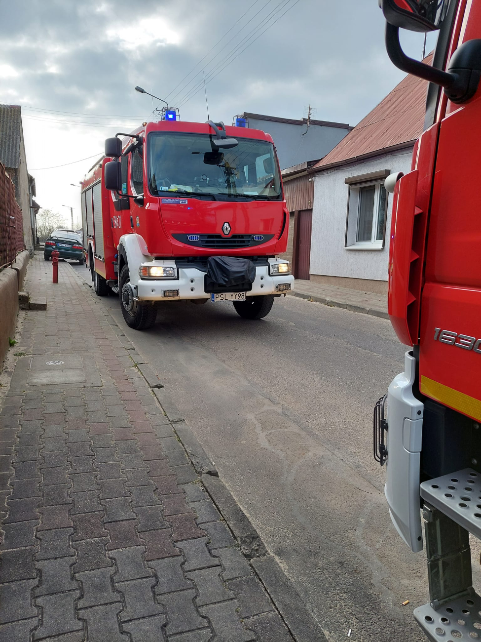 Dwie zalane piwnice w Powidzu