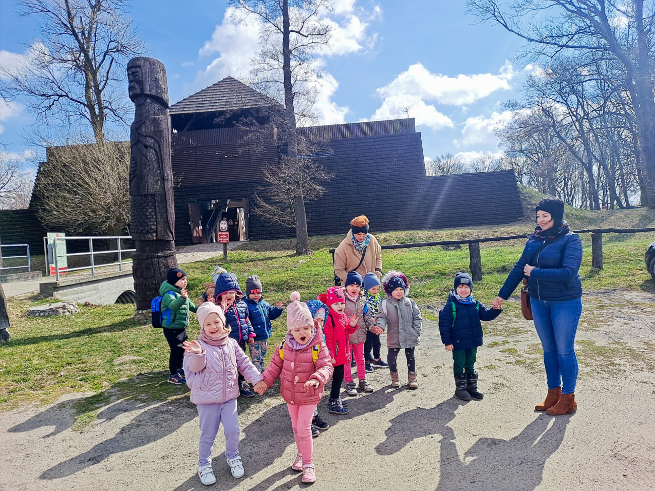 Przedszkolaki z wizytą w rezerwacie