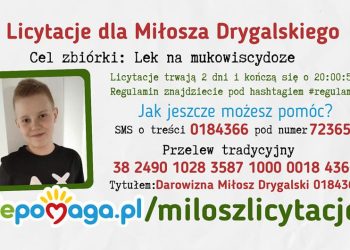 Ekipa Tymka zbiera dla Miłosza