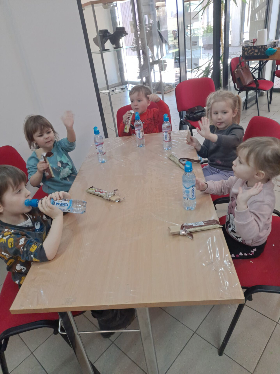 Przedszkolaki z wizytą w rezerwacie