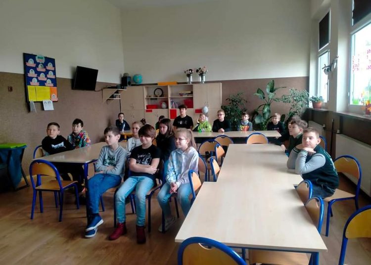 Spotkanie z policjantem w Kowalewie