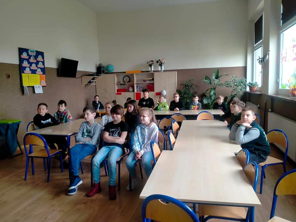 Spotkanie z policjantem w Kowalewie