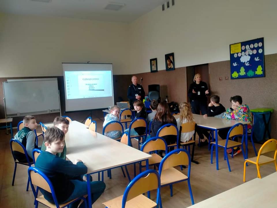 Spotkanie z policjantem w Kowalewie