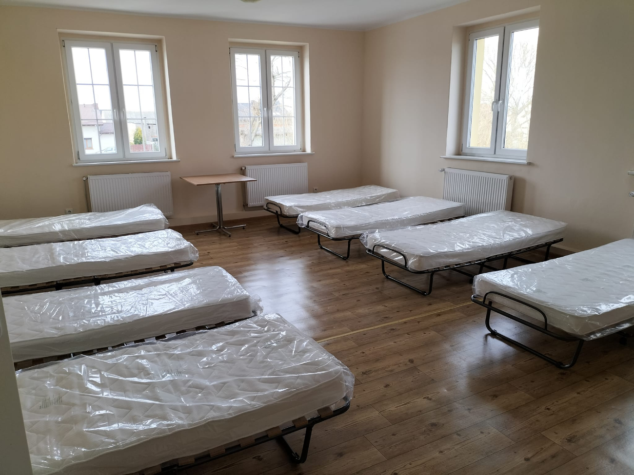 Cienin Kościelny przygotowany na przyjęcie uchodźców